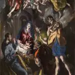 The Adoration of the Shepherds El Greco