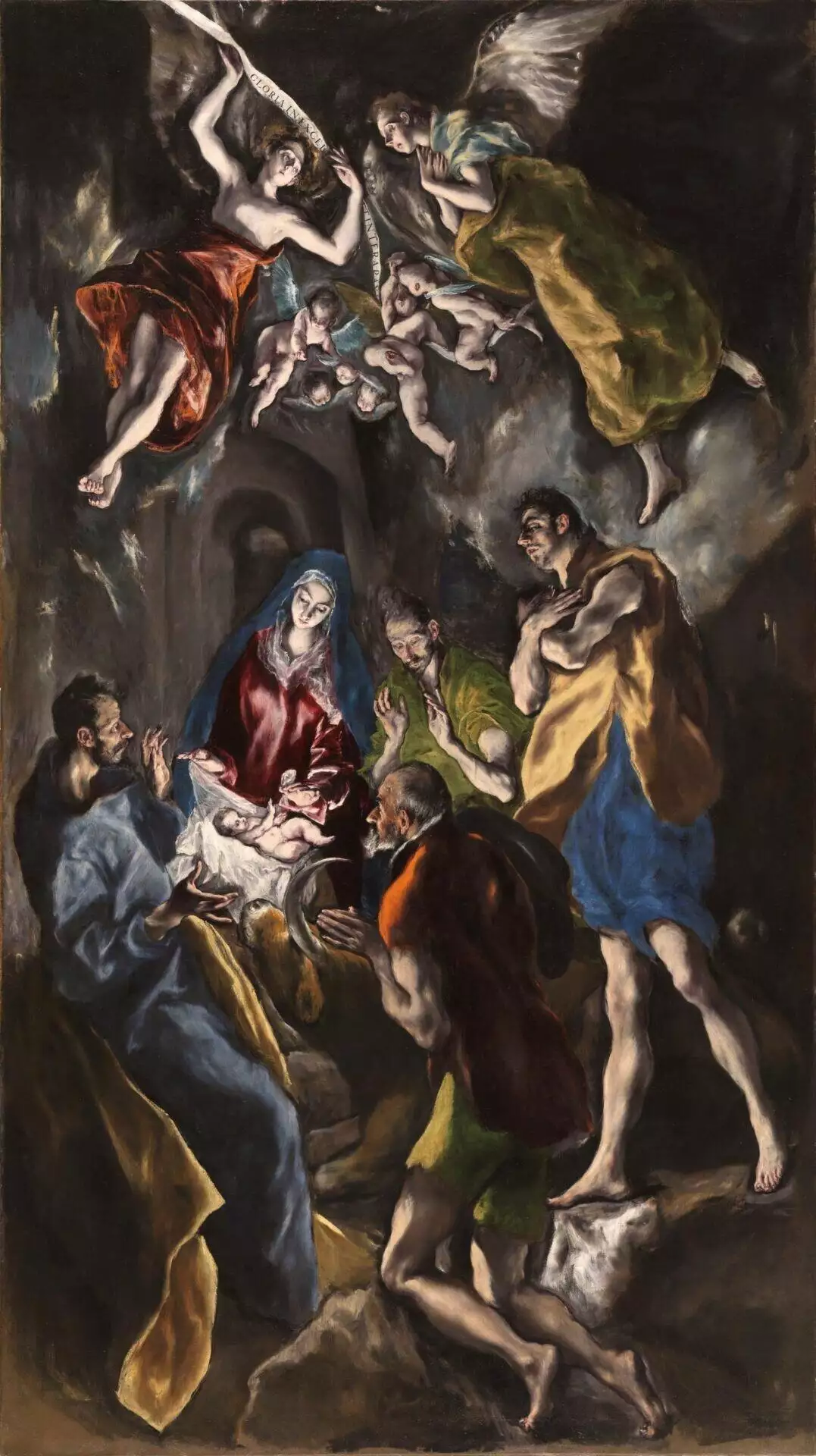 The Adoration of the Shepherds El Greco