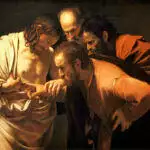 Incredulity of Saint Thomas Caravaggio