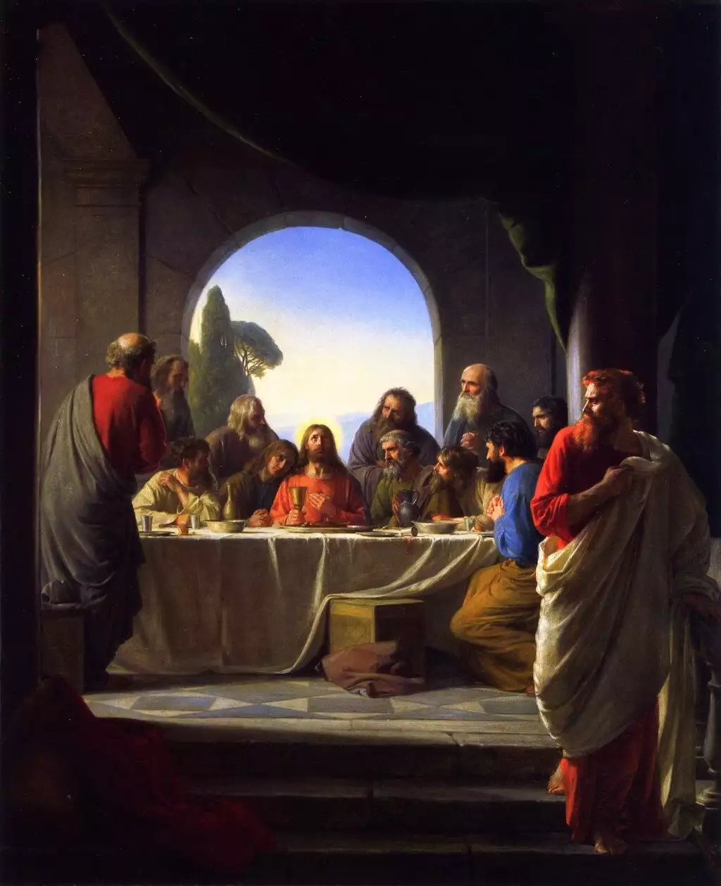 The Last Supper Carl Bloch