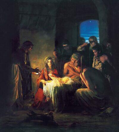 The Birth of Christ, by Carl Bloch